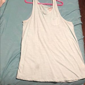Blue tank top